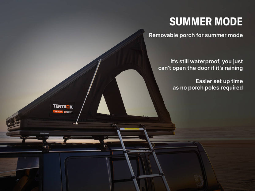 TentBox Cargo 2.0 - Summer mode