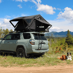 TentBox Lite 1.0 installed on Toyota Land Cruiser in Alaska