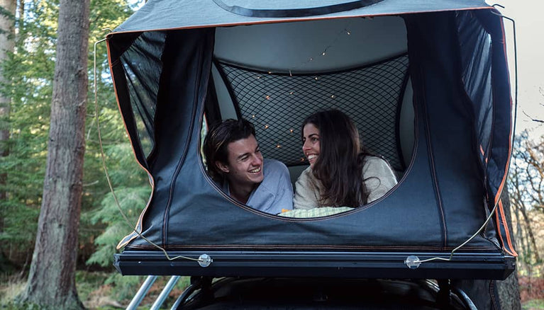 Two TentBox Ambassadors enjoying a weekend away in their roof tent